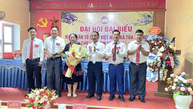 TỔ CHỨC ĐẠI HỘI ĐẠI BIỂU ỦY BAN MTTQ VIỆT NAM XÃ LẦN THỨ NHẤT, NHIỆM KỲ 2025 - 2030
